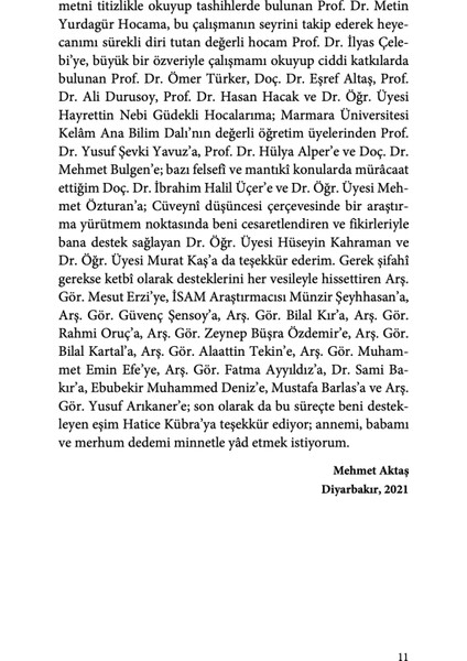 Tanım veya Hakikat - Mehmet Aktaş indirimleri