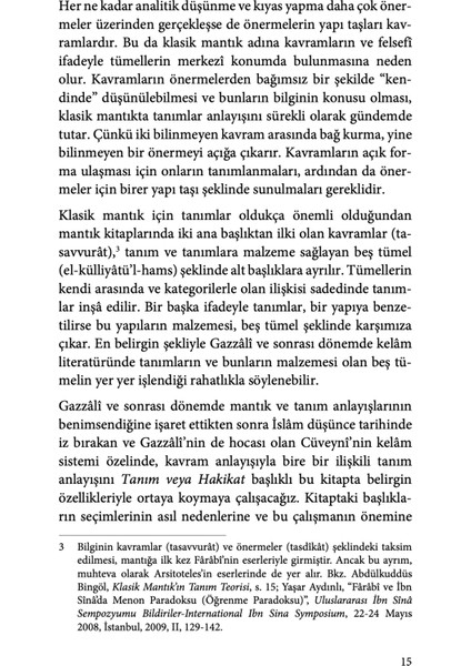 Tanım veya Hakikat - Mehmet Aktaş