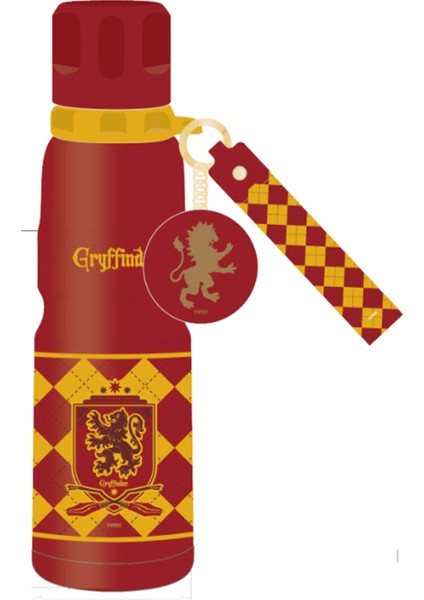 Harry Potter Lisanslı Charmlı Termos 600 ml - Gryffindor modelleri