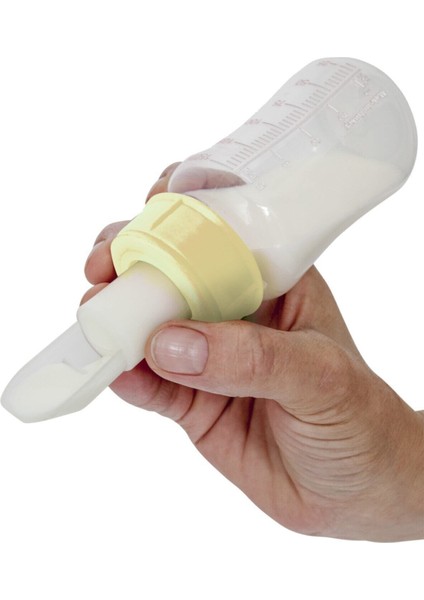 150 ml Renkli Gelişmiş Biberon ve Kaşık Seti, Güvenle Kullanabilirsiniz fiyatları