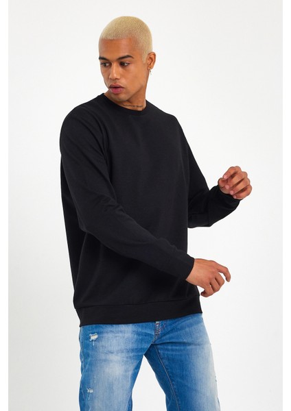 Süperlife Erkek Bisiklet Yaka Regular Fit Ince Sweatshirt Spr 20K30 modelleri