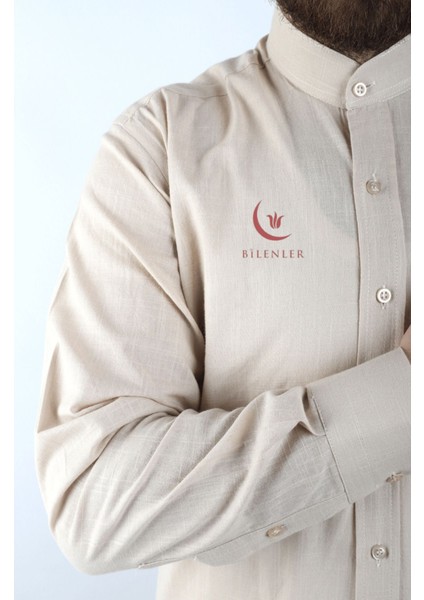 Erkek Battal Keten Gömlek modelleri