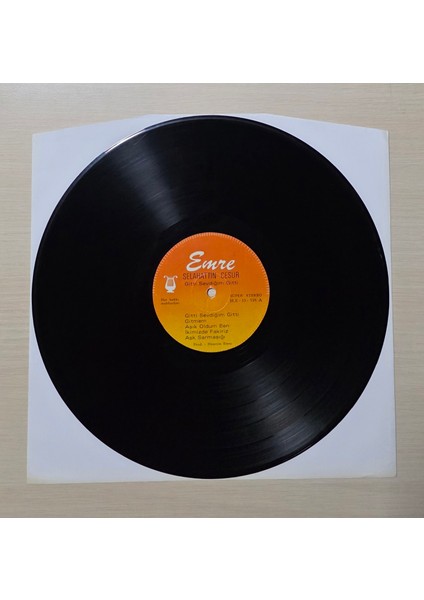 Selahattin Cesur - Gitti Sevdiğim Gitti - 1987 - ***son Lp'si*** - Dönem Baskı Plak - Longplay - Lp modelleri