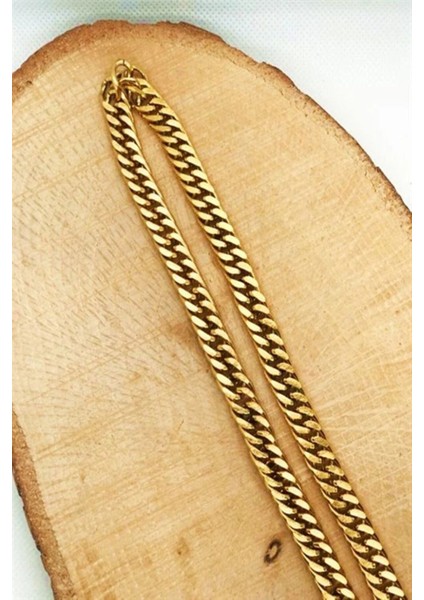 Gurmet Altın Çelik Erkek Kolye Kalın Model fiyatları