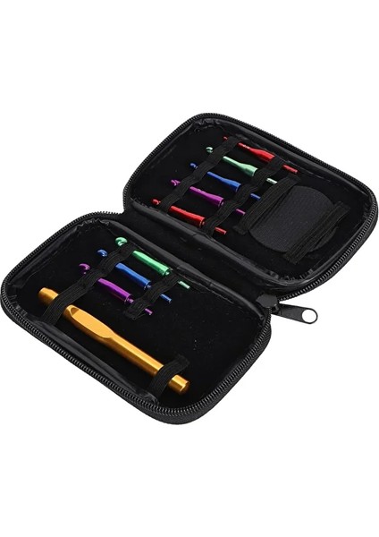 8 Adet Ucu Değiştirilebilir Ergonomik Yün Tığ Seti