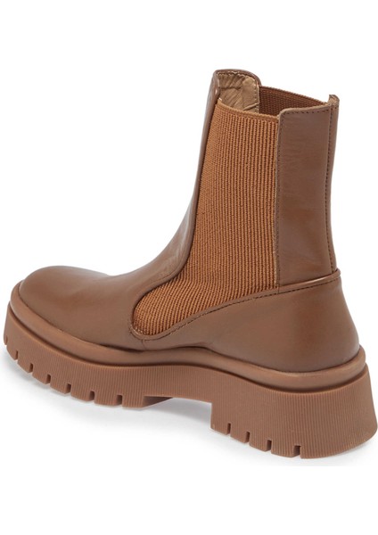 Kahve Hakiki Deri Kadın Casual Bot - K23K1BT66942-O8A