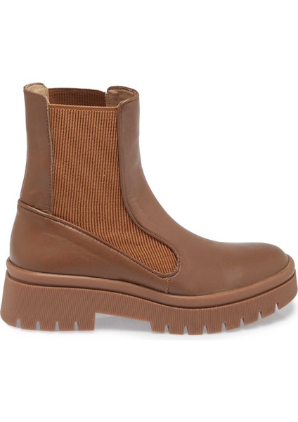 Kahve Hakiki Deri Kadın Casual Bot - K23K1BT66942-O8A