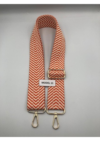 Desenli Ayarlanabilir Çanta Askısı Dokuma Mango 4cm x 120CM Etnik Desen