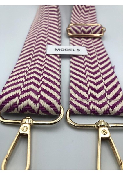 Desenli Ayarlanabilir Çanta Askısı Dokuma Mango 4cm x 120CM Etnik Desen indirimleri