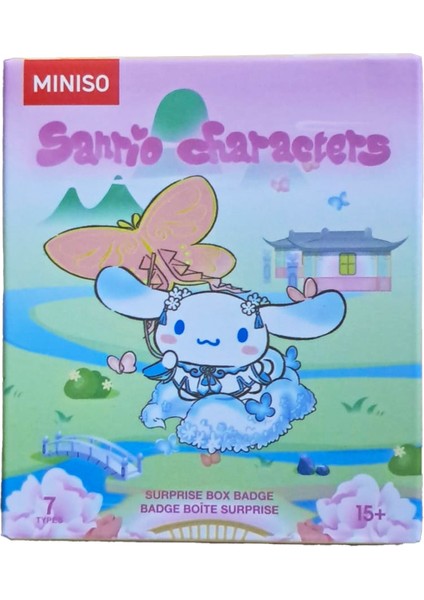 Sanrio Lisanslı Sürpriz Rozet - Blind Box