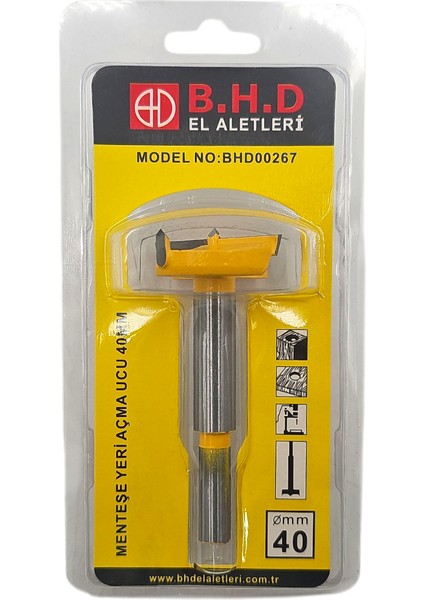 B.h.d BHD00267 40MM Menteşe Açma Ucu modelleri