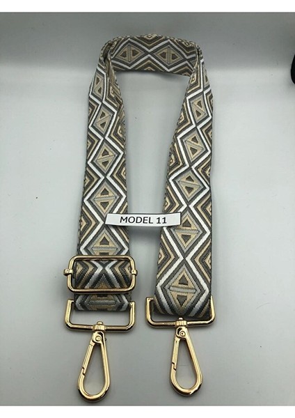 Desenli Çanta Askısı Dokuma Mango