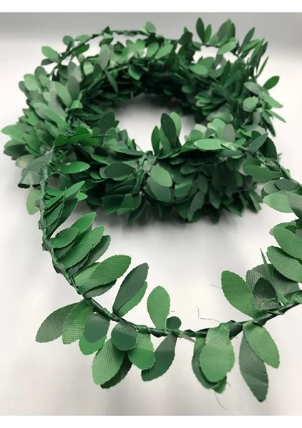 7.5 Metre Telli Sarmaşık Minik Yaprak ( 1 cm ) Şerit Yapay Çiçek Doğalgaz Borusu Süsü fiyatları