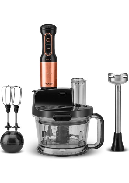 Mastermaid Prosteel 2000W Mutfak Robotu Black Copper