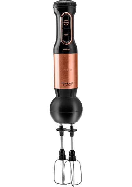 Mastermaid Prosteel 2000W Mutfak Robotu Black Copper fırsatları
