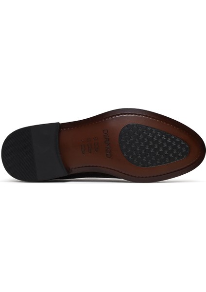 Erkek Kahverengi Bağcıklı Deri Klasik Ayakkabı 25WFD621618 fırsatları