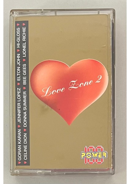 Love Zone 2 Kaset (Orijnal Dönem Baskı Kaset)