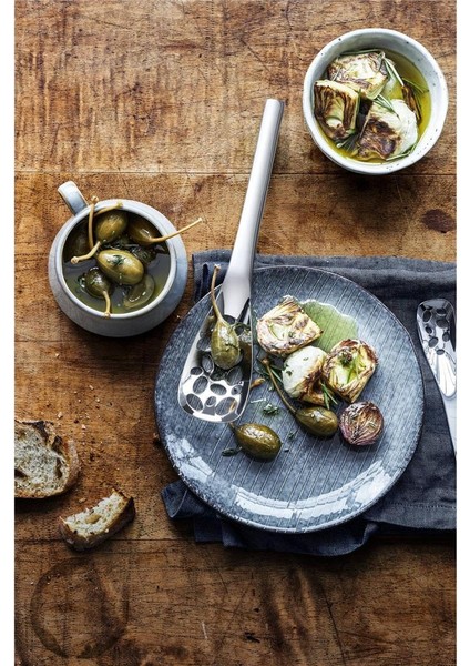 Nuova Perfore Çelik Servis Kaşığı fiyatları