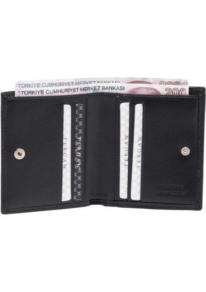 Siyah Hakiki Deri Erkek Cüzdan - S1CE00001649-C15