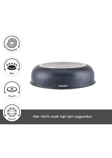 Biodiamond Easy Clip Çıkarılabilir Saplı İndüksiyon Tabanlı 13 Parça Tencere / Tava Seti fırsatları