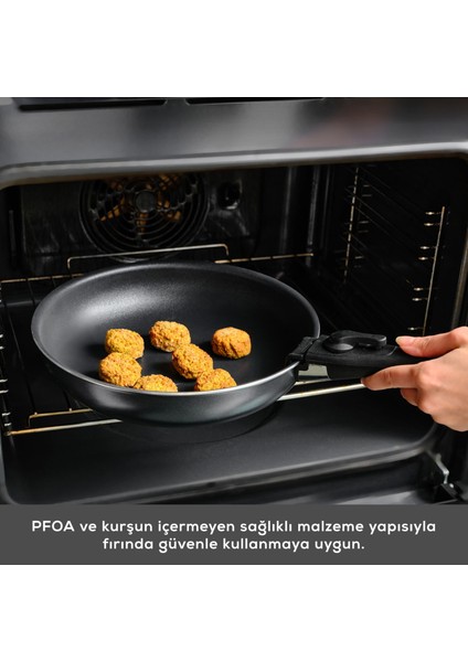 Biodiamond Easy Clip Çıkarılabilir Saplı İndüksiyon Tabanlı 13 Parça Tencere / Tava Seti