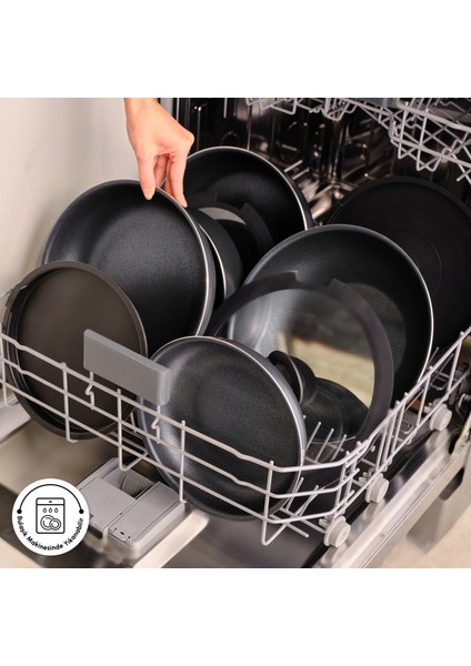 Biodiamond Easy Clip Çıkarılabilir Saplı İndüksiyon Tabanlı 13 Parça Tencere / Tava Seti