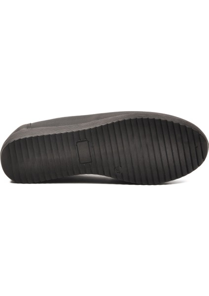 Siyah Cilt Hafif Esnek Anatomik Kadın Casual Ayakkabı 293117 Z indirimleri