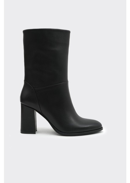 Hakiki Deri Kadın Kısa Çizme