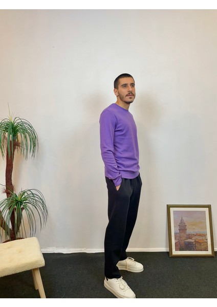 Süperlife Erkek Bisiklet Yaka Slim Fit Ince Sweatshirt Spr 20K17 fiyatları