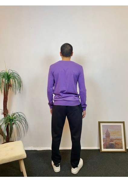 Süperlife Erkek Bisiklet Yaka Slim Fit Ince Sweatshirt Spr 20K17 modelleri