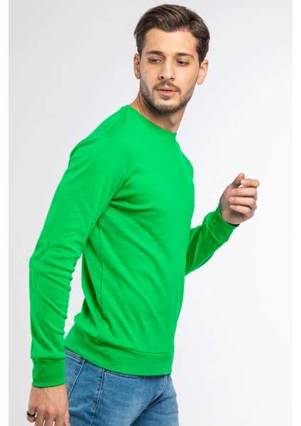 Süperlife Erkek Bisiklet Yaka Slim Fit Ince Sweatshirt Spr 20K17 fiyatları