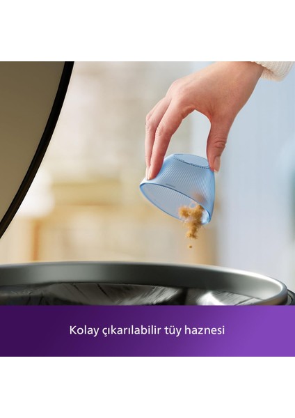Philips 1000 Serisi Tüy Temizleme Makinesi, 90 Dakikaya Kadar Çalışma Süresi, Zahmetsiz Boşaltma, Gc indirimleri