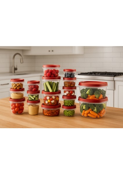 Easy Find Lids 38 Parça Saklama Kabı Seti – Kapaklı, Bpa Free, Mikrodalga & Bulaşık Makinesi Uyumlu fiyatları