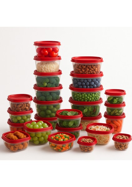 Easy Find Lids 38 Parça Saklama Kabı Seti – Kapaklı, Bpa Free, Mikrodalga & Bulaşık Makinesi Uyumlu fırsatları