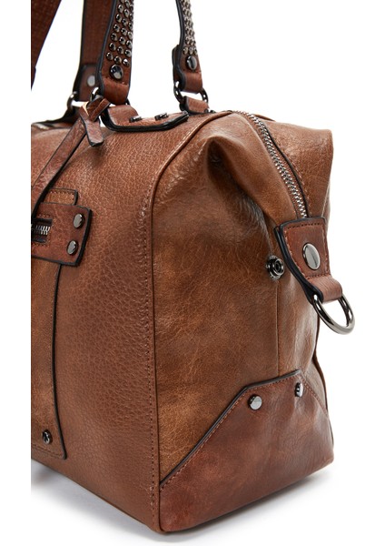 Kadın Camel Uzun Askılı Casual Kol Çantası 25WBD247218