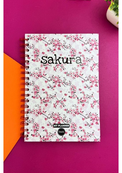 Sakura Tasarımlı Konuşan Ajanda