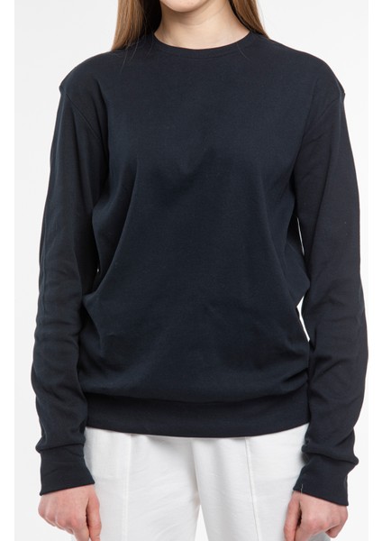 Süperlife Kadın Bisiklet Yaka Regular Fit Sweatshirt SPR21K17