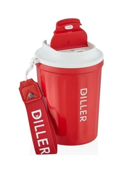 Vagonlife Dıller El Askılı Paslanmaz Çelik Termos Mug D9079 380 ml modelleri