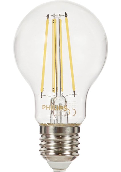 LED Classic 60W A60 Filament Ampul, 4000K Gün Işığı, E27 Normal Duy, Dim Edilmez 4lü Paket modelleri