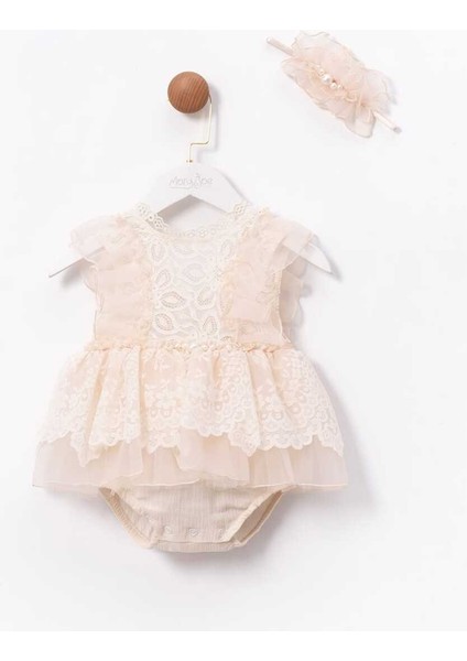 Inci Detaylı Dantel Abiye Kız Bebek Özel Gün Doğum Günü Elbisesi modelleri