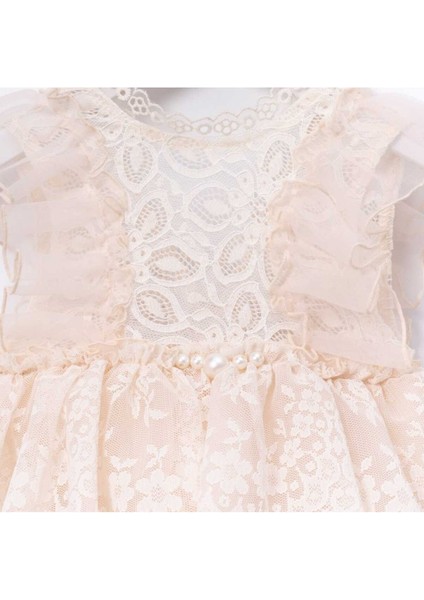 Inci Detaylı Dantel Abiye Kız Bebek Özel Gün Doğum Günü Elbisesi indirimleri