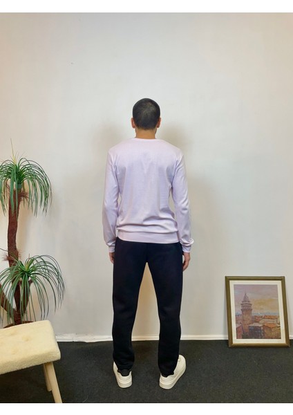 Süperlife Erkek Bisiklet Yaka Slim Fit Ince Sweatshirt Spr 20K17 modelleri