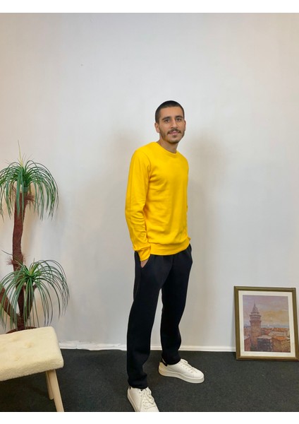 Süperlife Erkek Bisiklet Yaka Slim Fit Ince Sweatshirt Spr 20K17 fiyatları