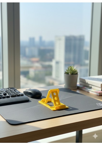 Katlanabilir Kredi Kartı Boyutunda Taşınabilir Telefon Tutucu Stand