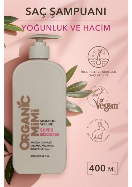Saç Bakım Seti: Ince Telli Saçlar Için Hacim Verici Şampuan ve Nemlendirici Saç Kremi Argan Yağlı fiyatları