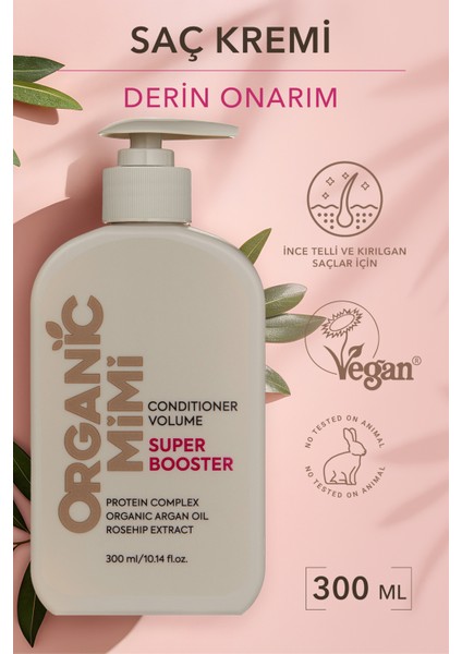 Saç Bakım Seti: Ince Telli Saçlar Için Hacim Verici Şampuan ve Nemlendirici Saç Kremi Argan Yağlı indirimleri