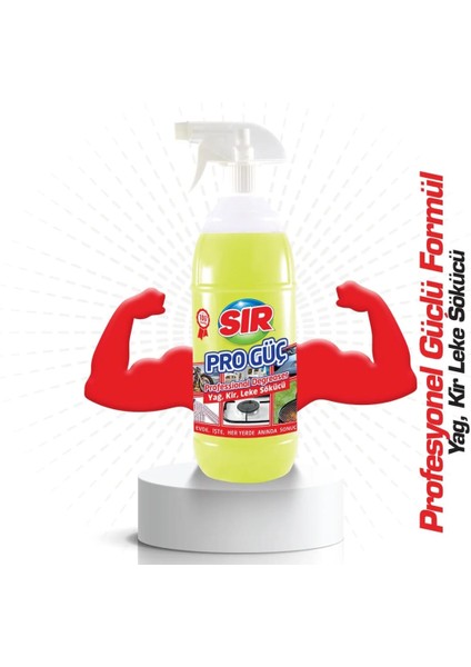 Sır Pro Güç Yağ, Kir, Leke Sökücü 1000 ml fiyatları