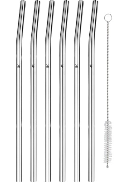 Baric 6'lı Cromargan Pipet 24 cm