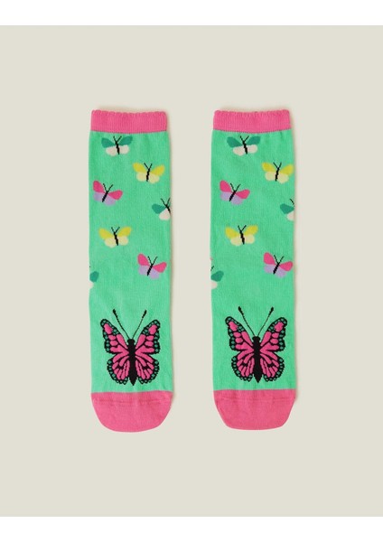 Butterfly In Love Sock Brights Multi indirimleri