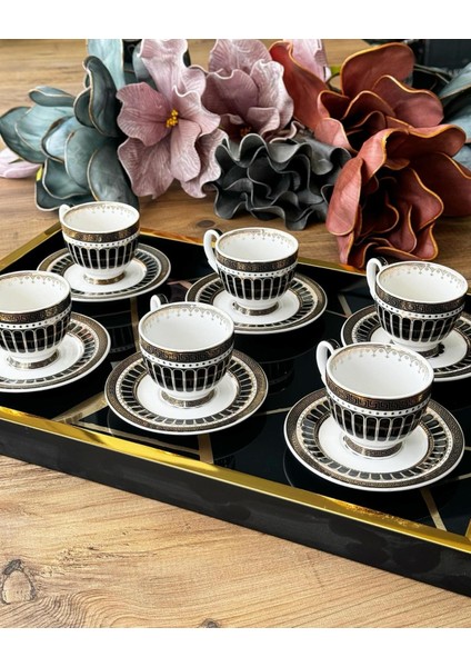 Wersace Türk Kahvesi Fincan Takımı 6 Kişilik 12 Parça fiyatları